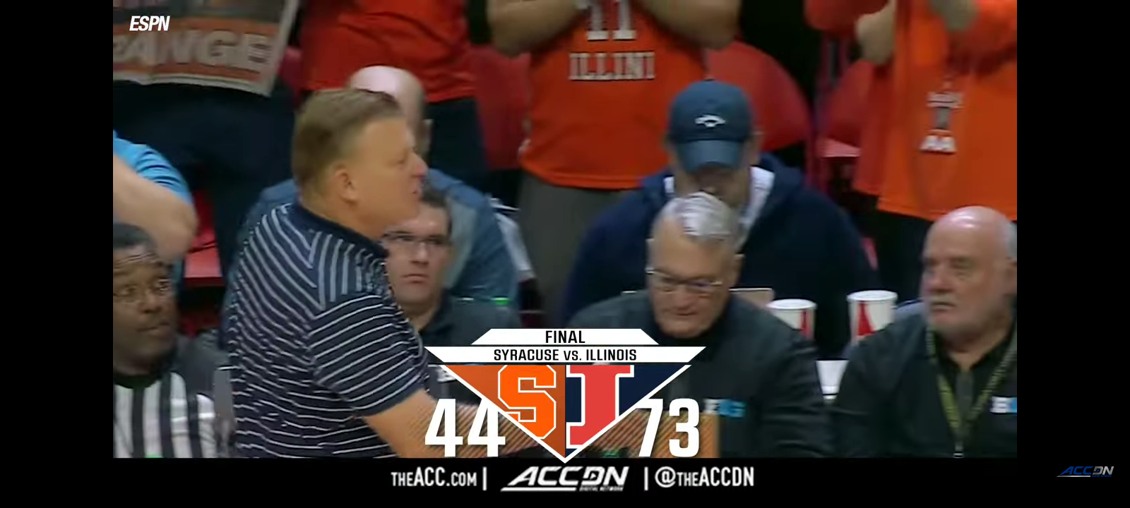Syracuse vs. Illinois Men’s Basketball Highlights