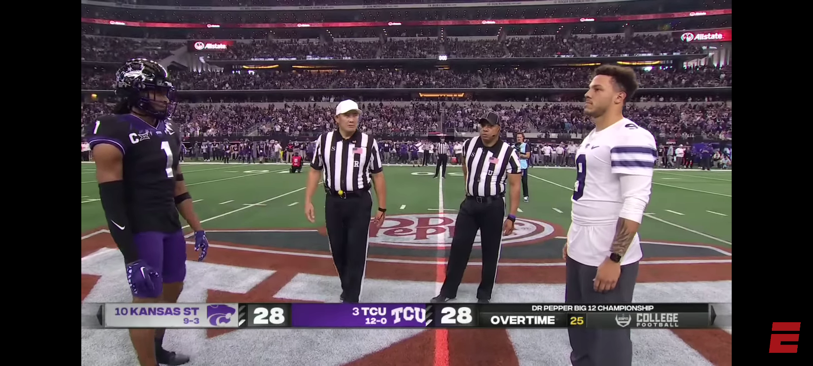 KANSAS STATE BEATS TCU & WINS THE BIG 12 CHAMPIONSHIP IN OVERTIME 🏆