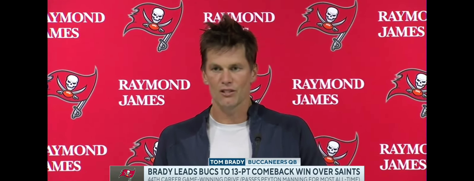 Tom Brady CAN’T BELIEVE Game-Winning Drive Against Saints On MNF