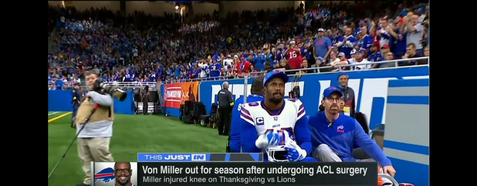Von Miller out for season after undergoing ACL repair surgery