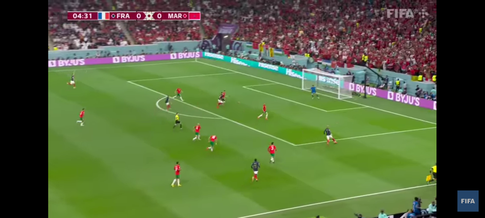Allez Les Bleus | France v Morocco | Semi-Final