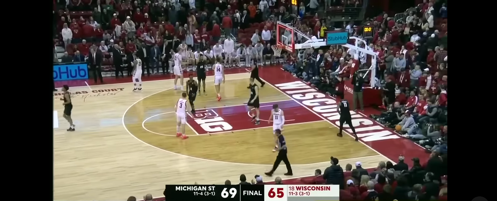 Michigan State at Wisconsin | Extended Highlights | Big Ten Men’s Basketball