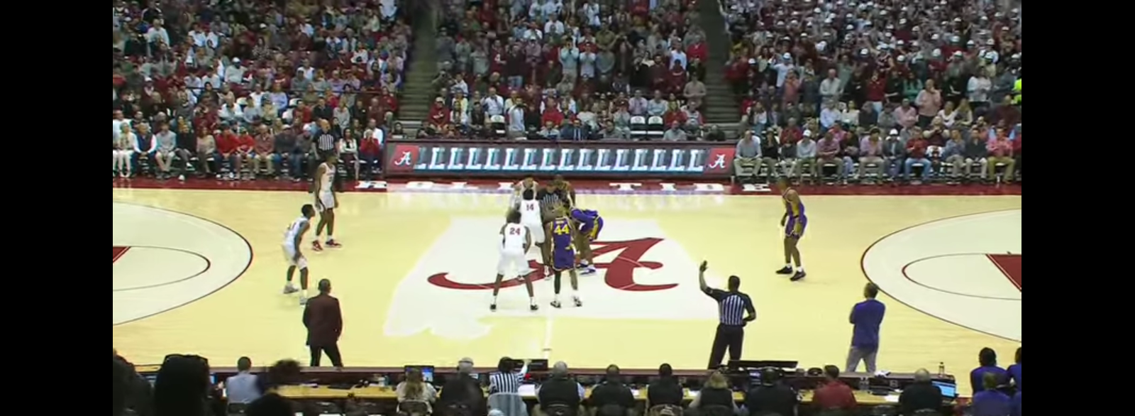 LSU vs #4 Alabama Basketball Game Highlights
