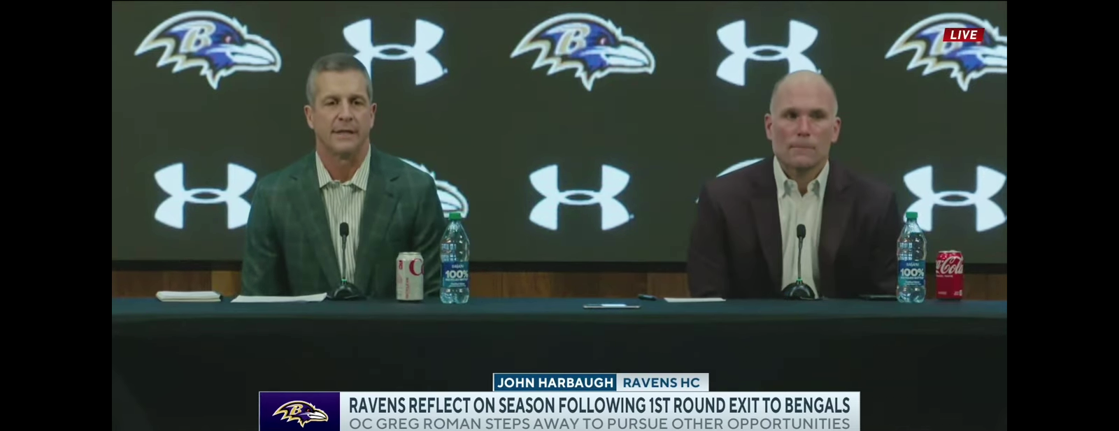 Ravens HC John Harbaugh speaks on desire to KEEP Lamar Jackson in Baltimore