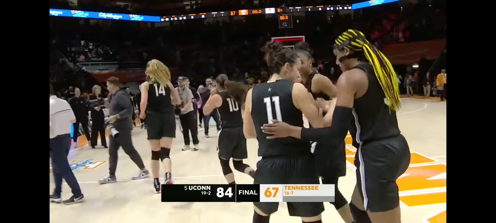 UConn Huskies vs. Tennessee Lady Volunteers