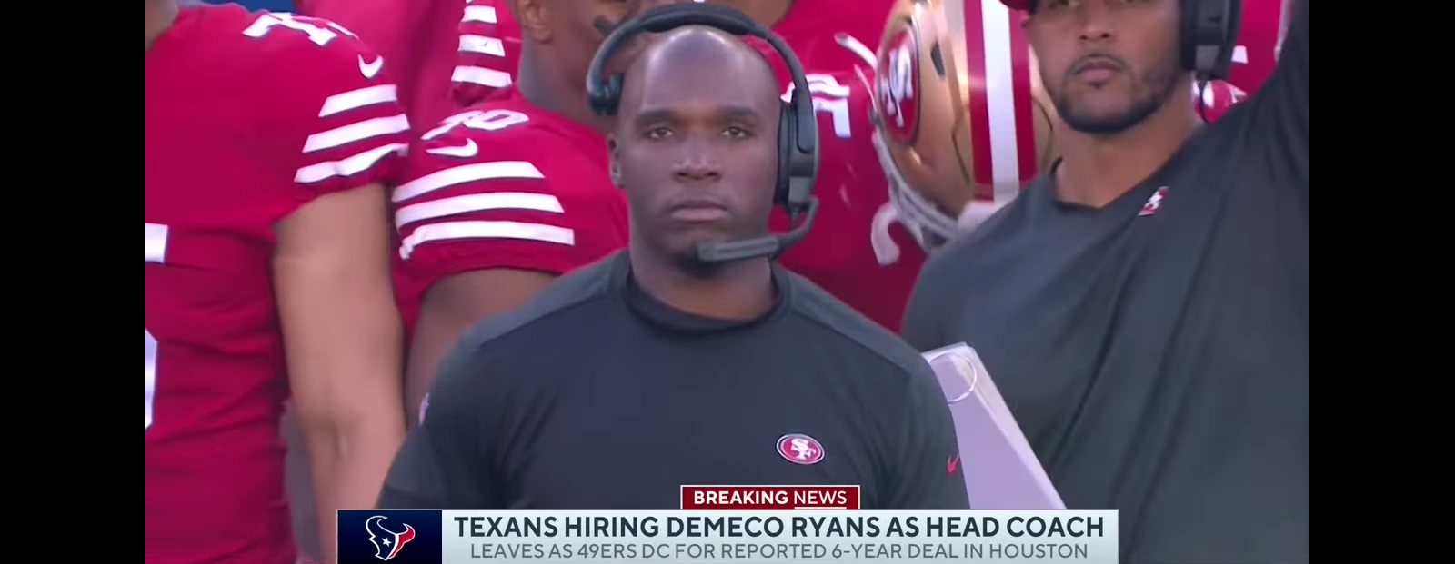 Texans to hire DeMeco Ryans as NEW Head Coach