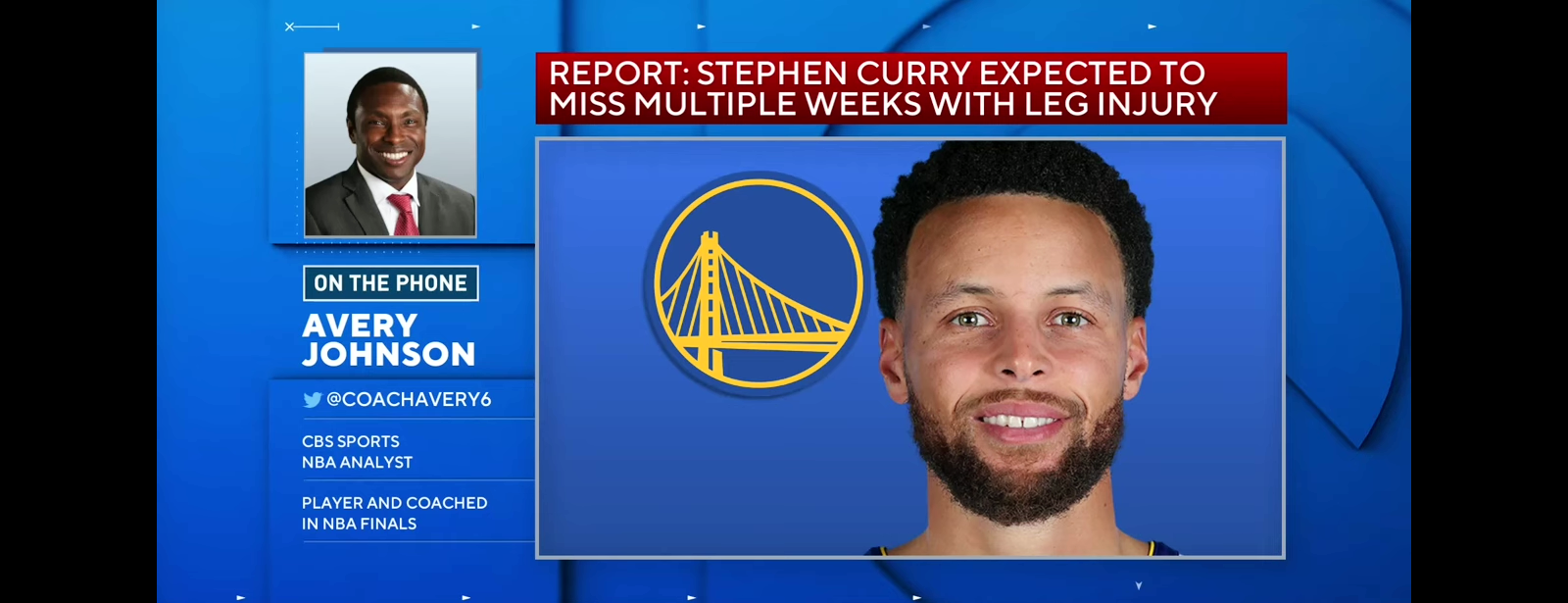 Steph Curry To Miss Multiple Weeks With Left Leg Injury
