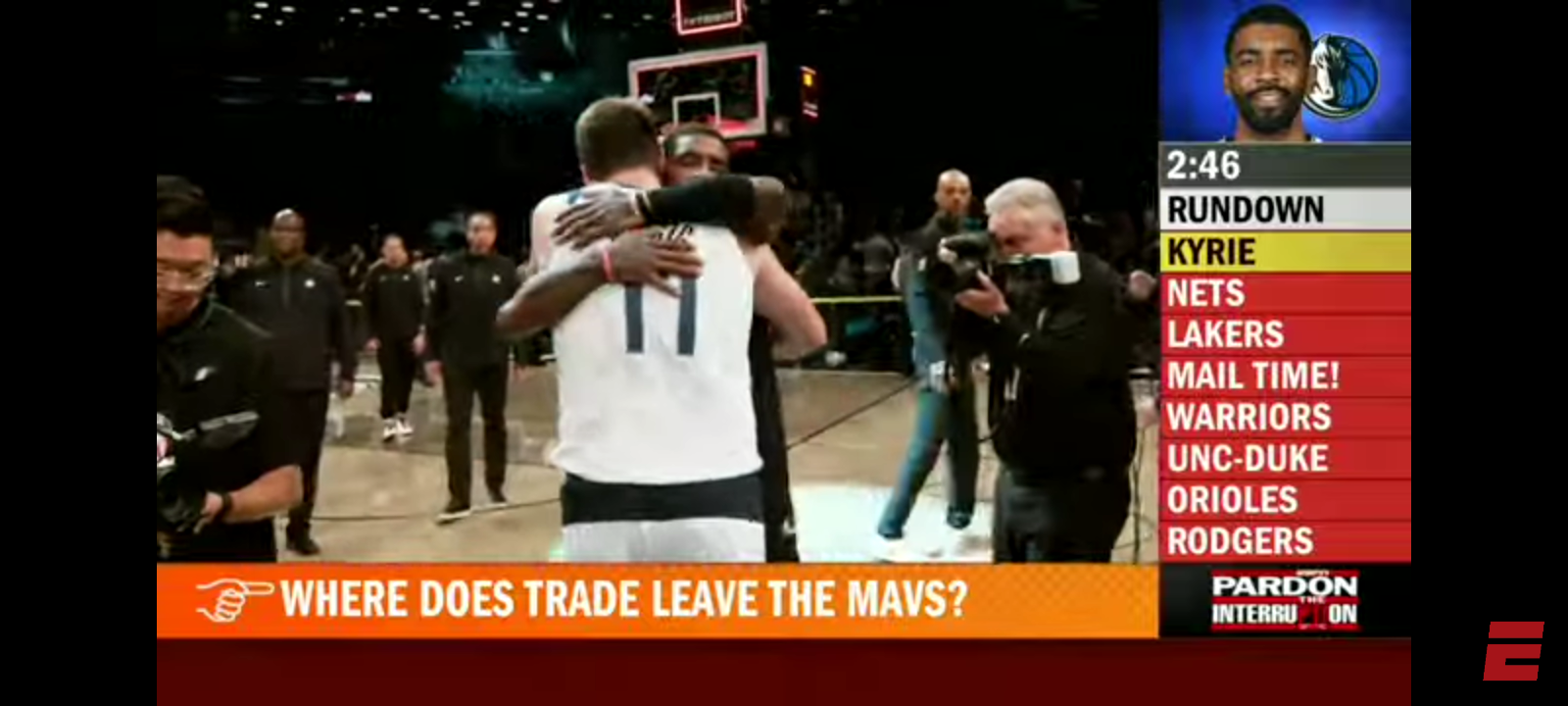 Tony Kornheiser on Mavericks’ trade for Kyrie Irving: ‘It’s subtraction by addition!’