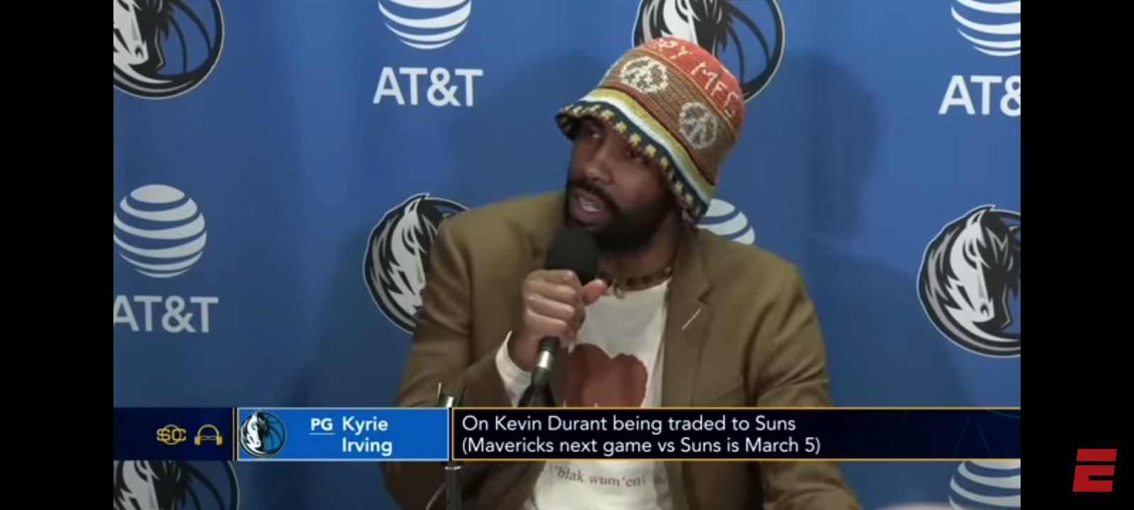 Kyrie Irving is glad Kevin Durant ‘got out’ of Brooklyn