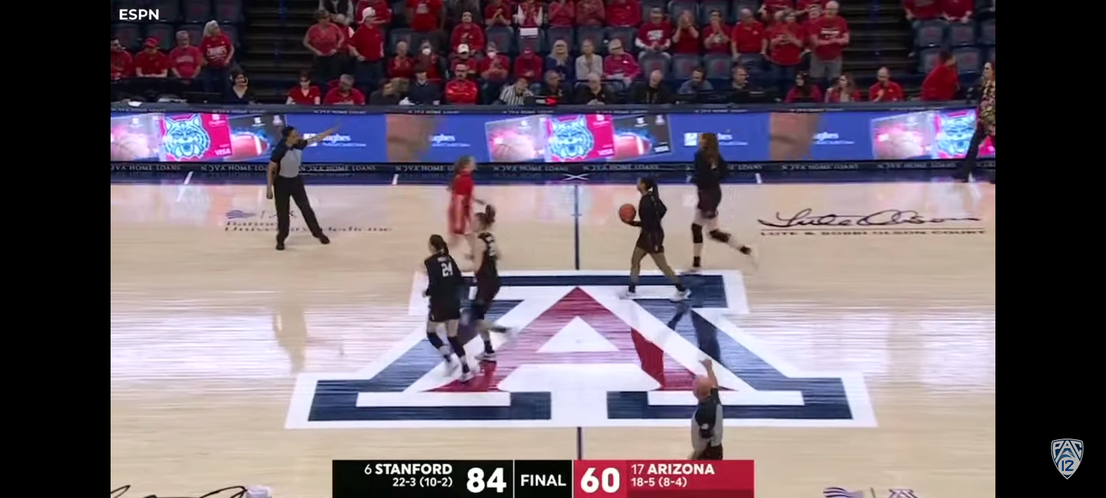 No. 6 Stanford vs. No. 17 Arizona | Game Highlights | College Women’s Basketball