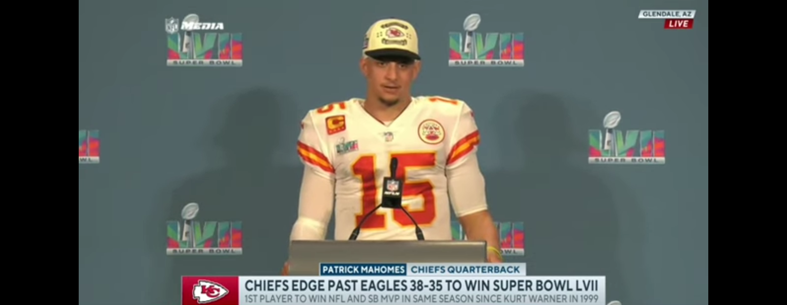 Patrick Mahomes is SPEECHLESS after winning his 2nd Super Bowl with Chiefs