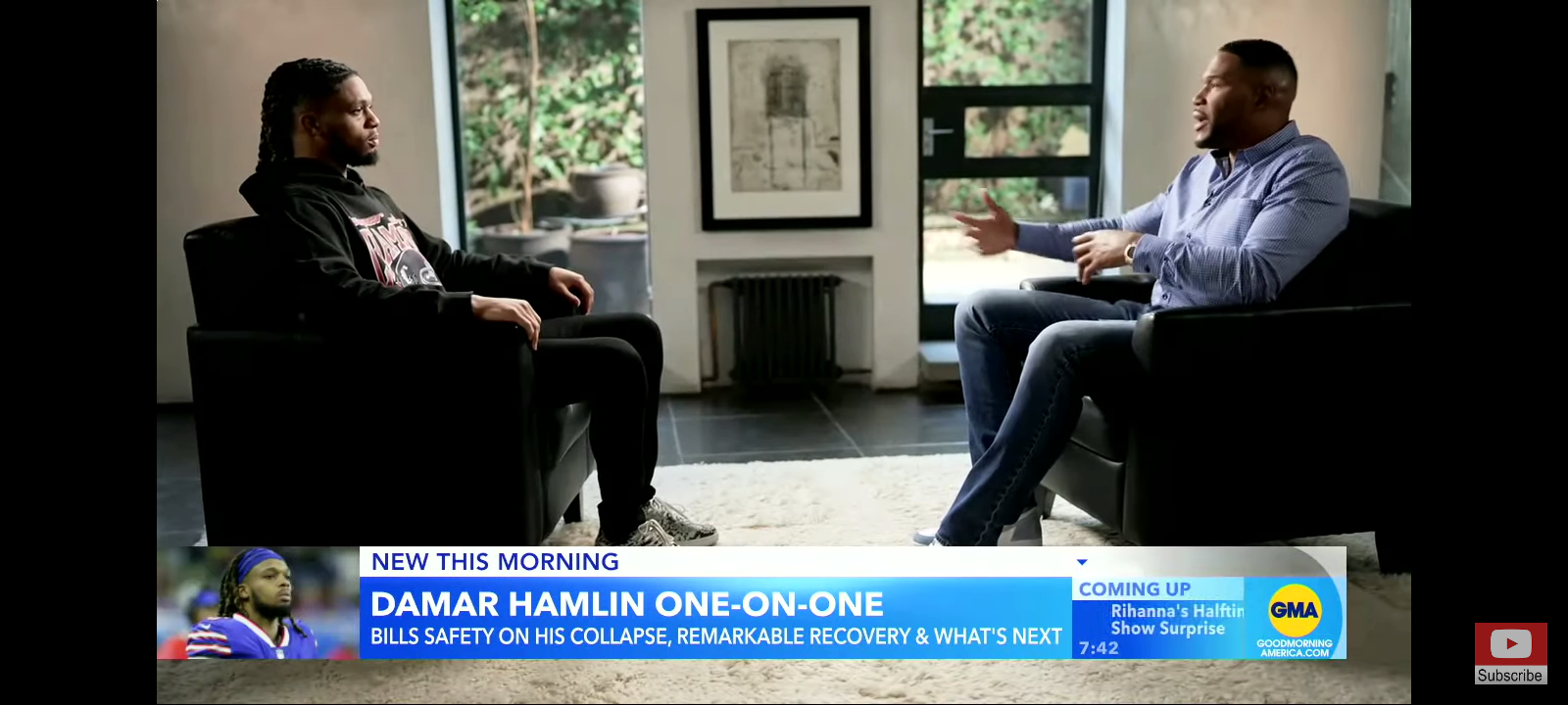 Damar Hamlin speaks out on his ‘remarkable’ recovery