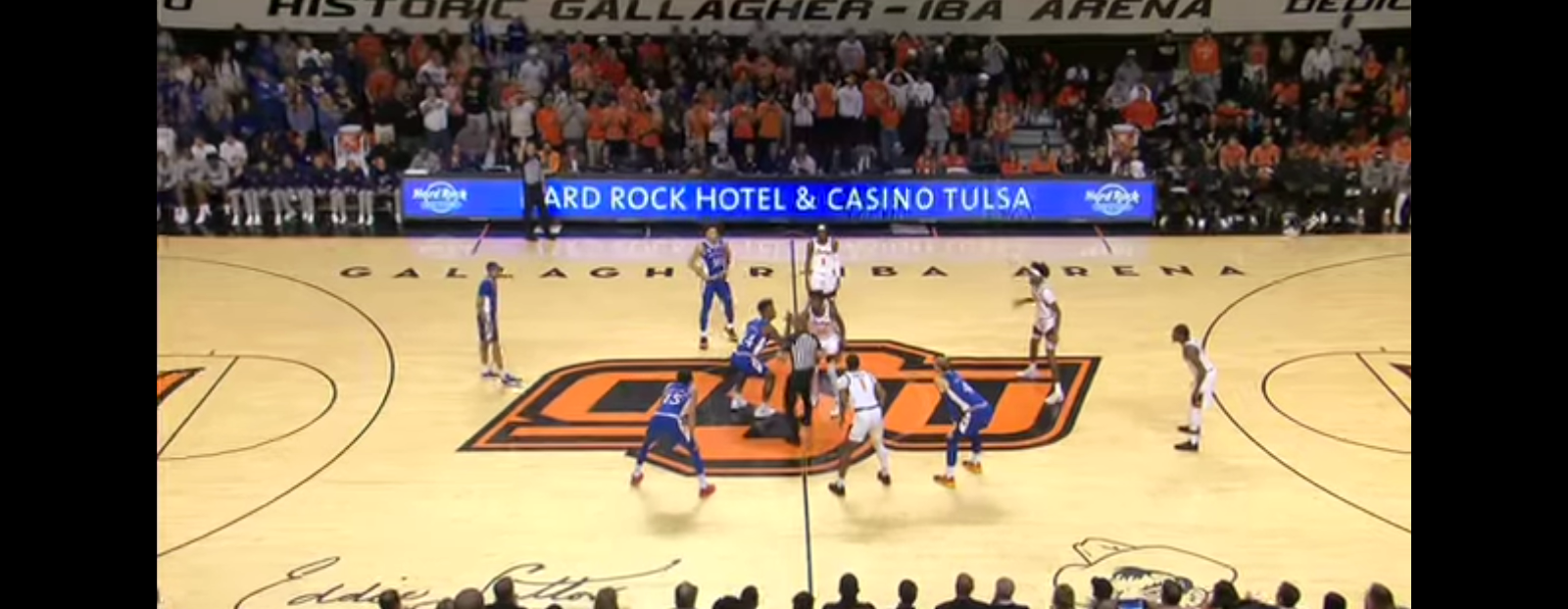 #5 Kansas vs Oklahoma State Basketball Game Highlights
