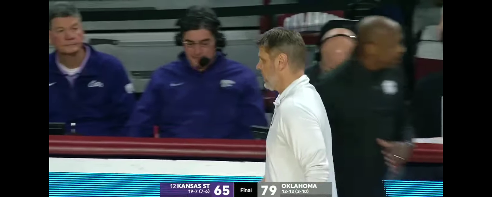#12 Kansas State vs Oklahoma Basketball Game Highlights