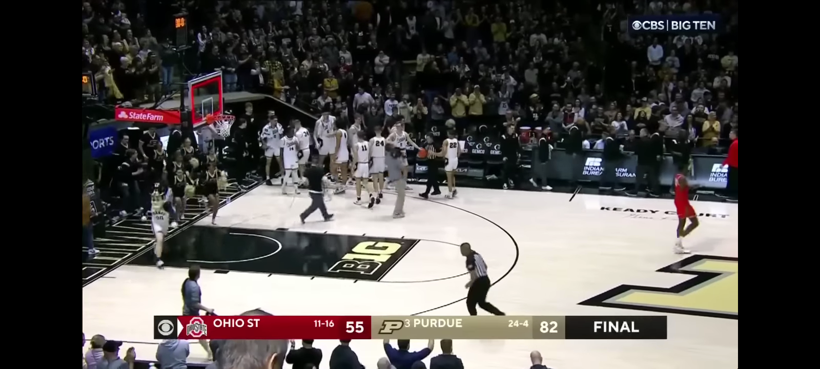 Ohio State at Purdue | Extended Highlights | Big Ten Men’s Basketball