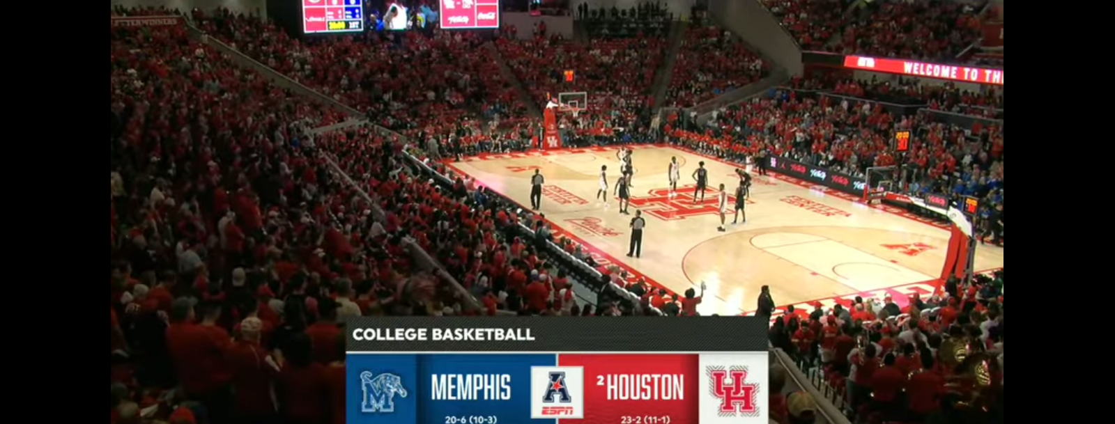 Memphis vs #2 Houston Basketball Game Highlights