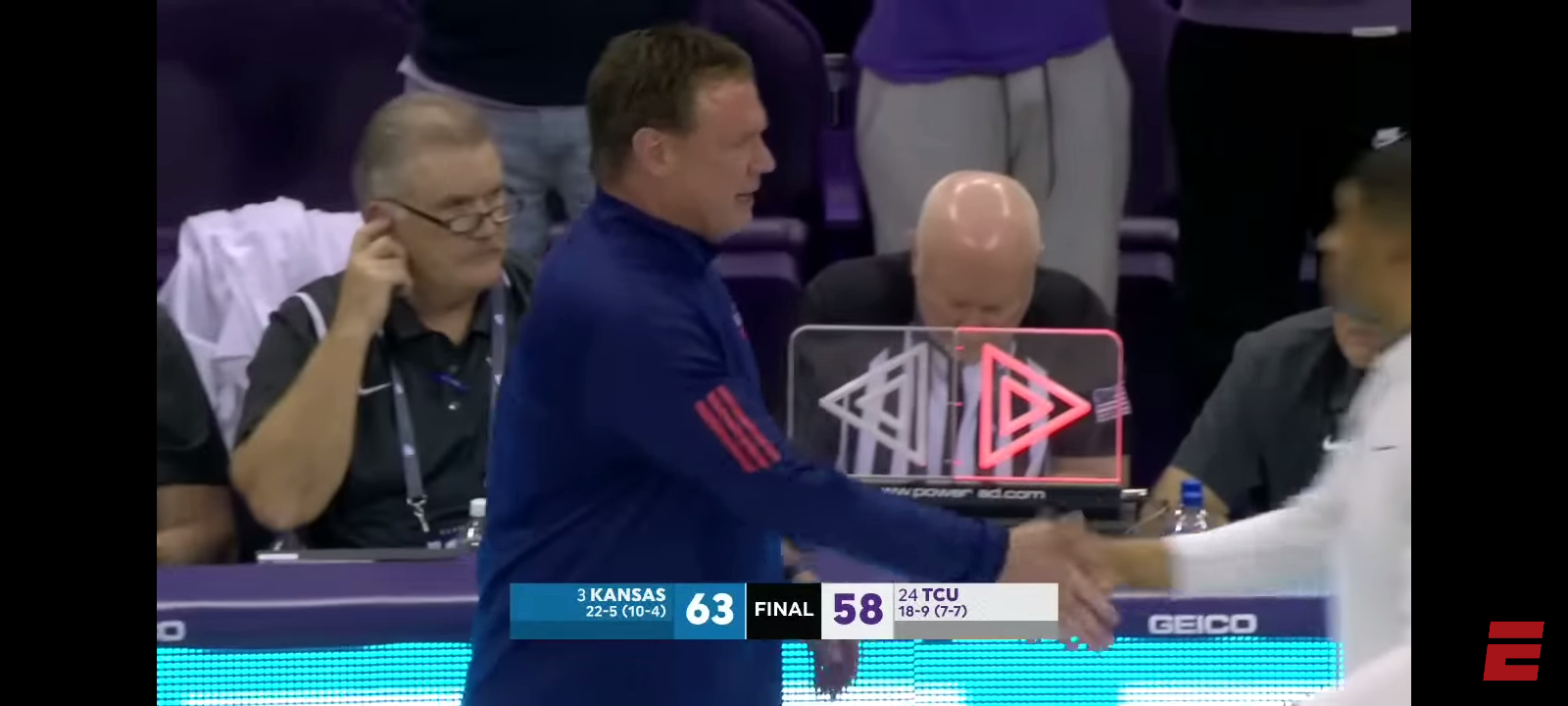 Kansas Jayhawks vs. TCU Horned Frogs | Full Game Highlights