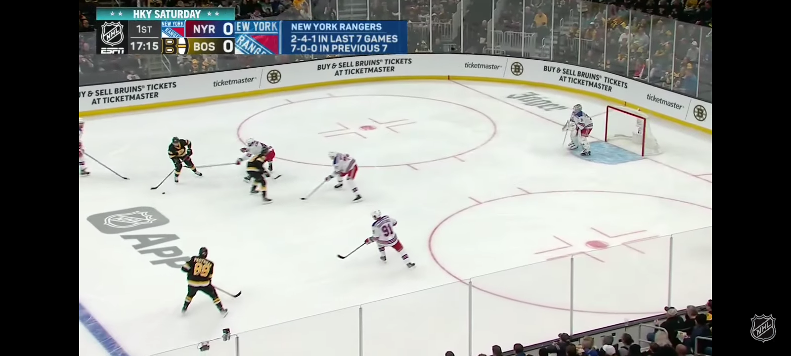 Rangers @ Bruins | NHL Highlights