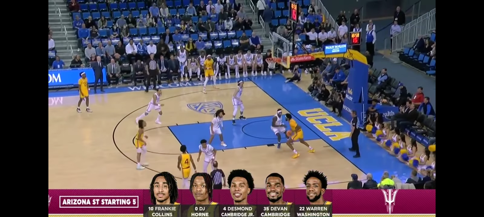 No. 8 Arizona vs. No. 4 UCLA | Game Highlights | College Men’s Basketball