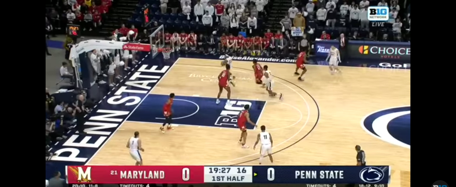 Maryland at Penn State | Highlights | Big Ten Men’s Basketball