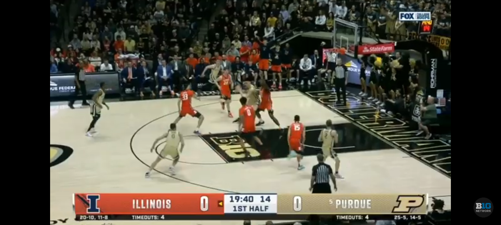 Illinois at Purdue | Highlights | Big Ten Men’s Basketball