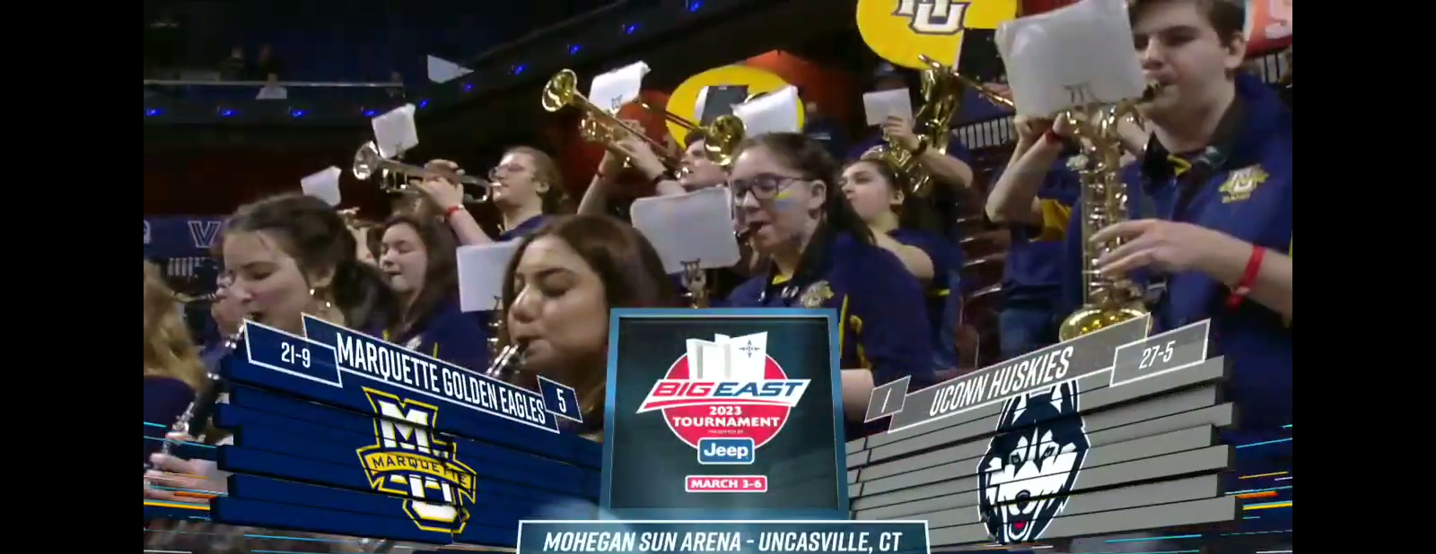 WBB TOURNAMENT HIGHLIGHTS – #1 UCONN 81, #5 MARQUETTE 52