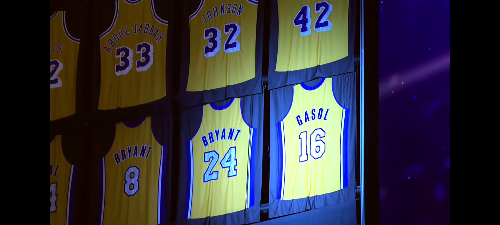 FULL Pau Gasol Jersey Retirement Ceremony 🔥
