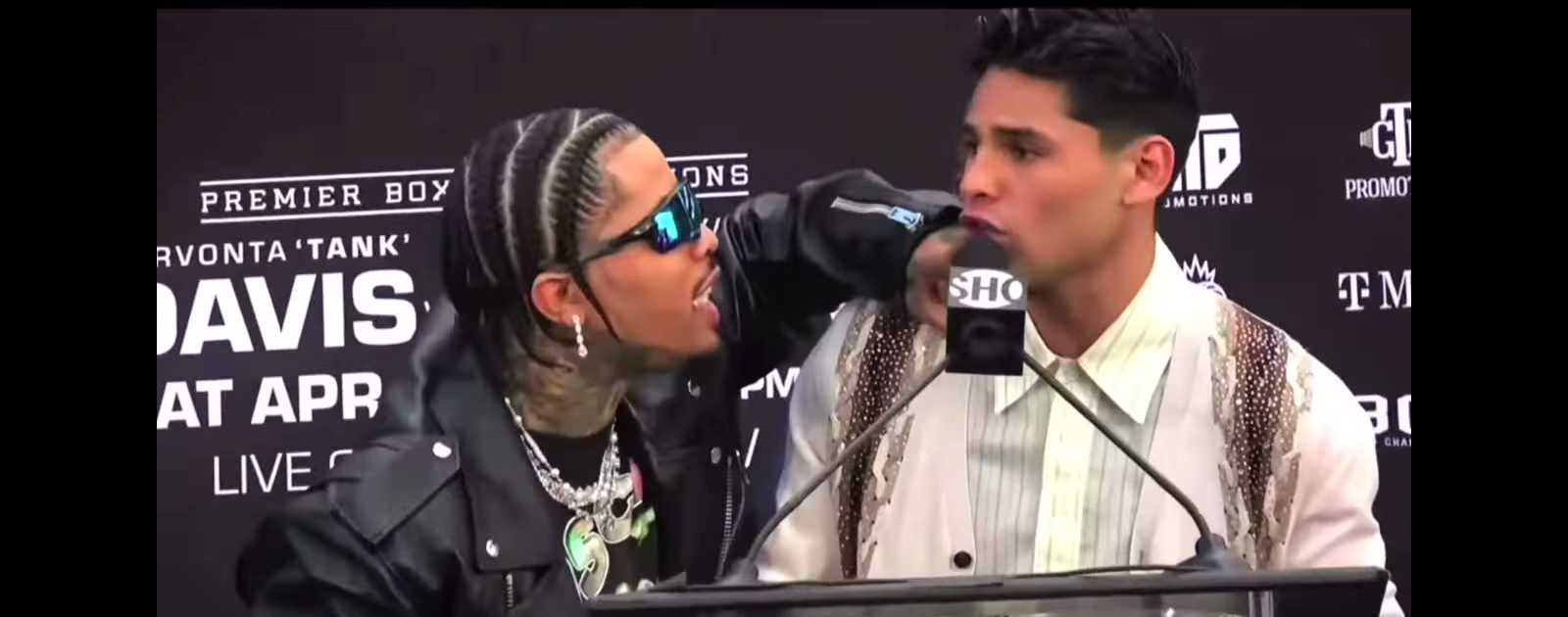 GERVONTA DAVIS VS. RYAN GARCIA FULL EXPLOSIVE LA PRESS CONFERENCE & FACE OFF