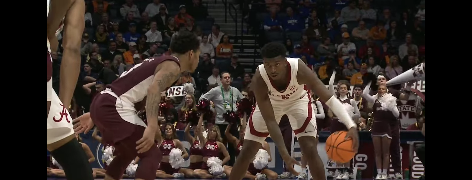 Alabama vs Mississippi State Full Game Highlights | SEC Tournament Quarterfinals