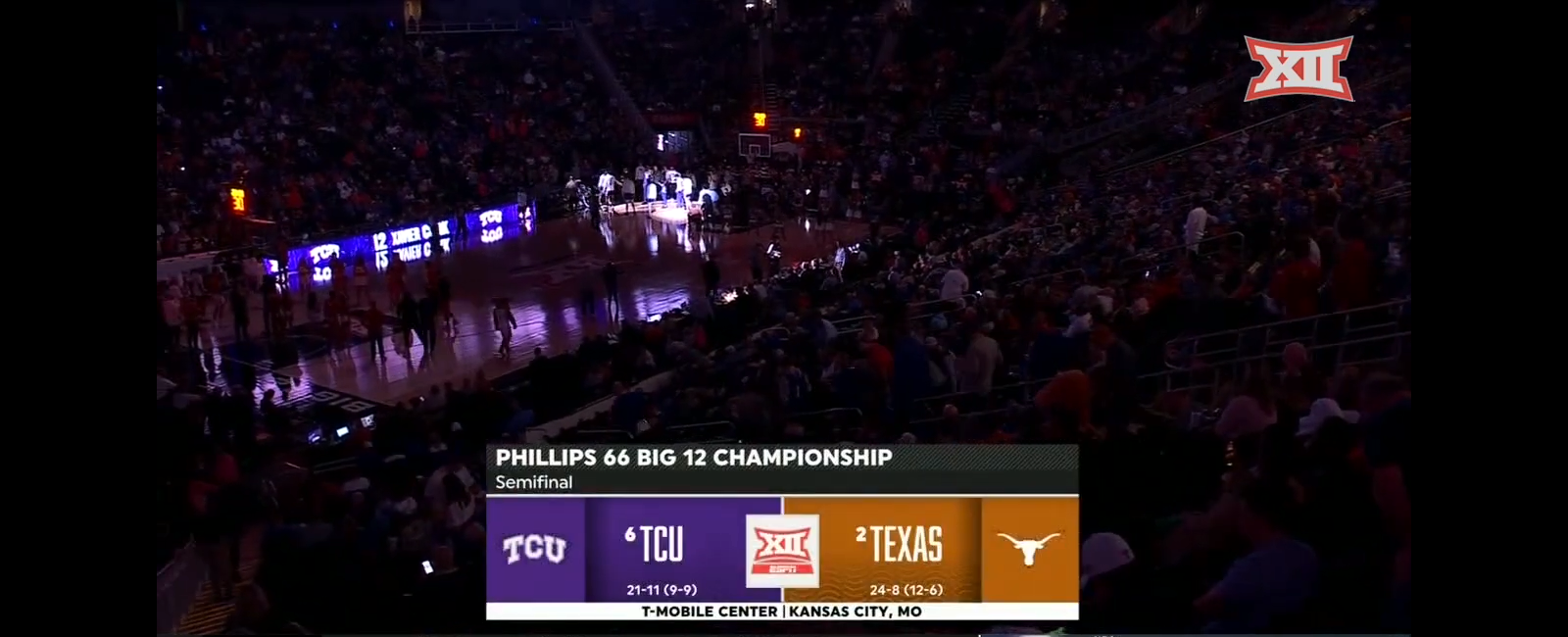 2023 Phillips 66 Big 12 Men’s Basketball Championship: TCU vs Texas