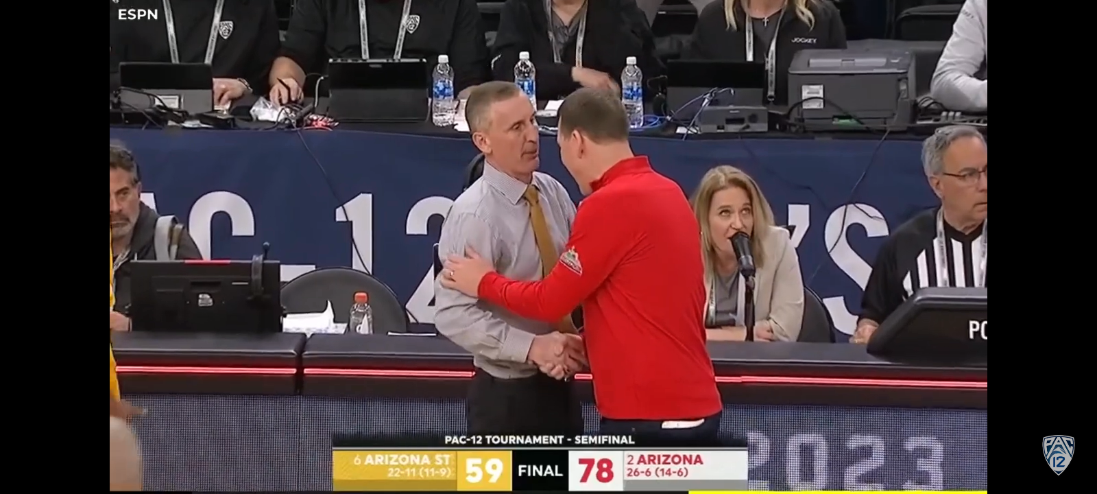 2-seed Arizona vs. 6-seed ASU | 2023 Pac-12 Men’s Basketball Tournament Semifinals