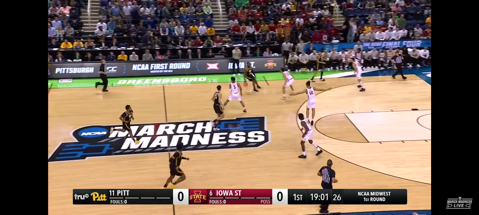 Pitt vs. Iowa State – First Round NCAA tournament extended highlights