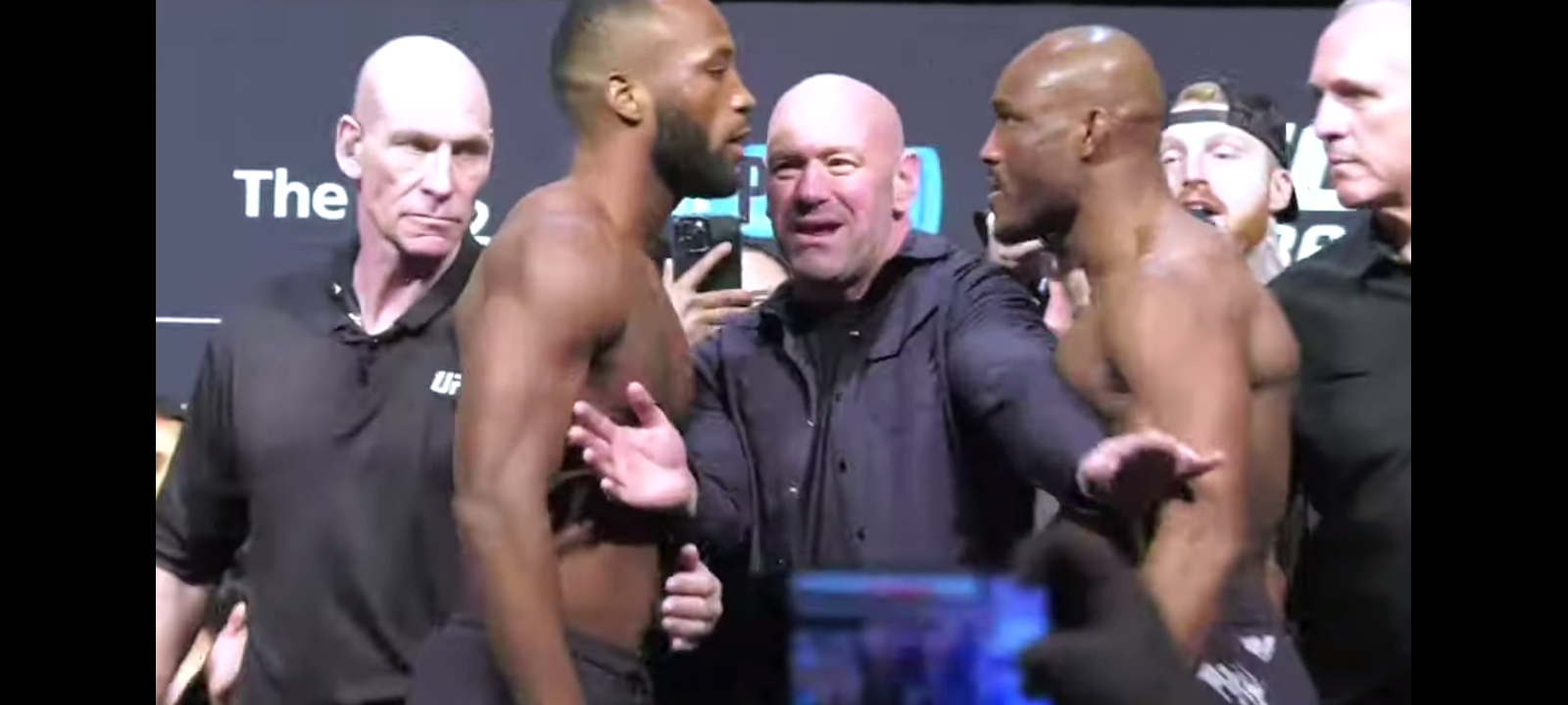 Leon Edwards, Kamaru Usman Get HEATED In Final UFC 286 Faceoff | MMA Fighting