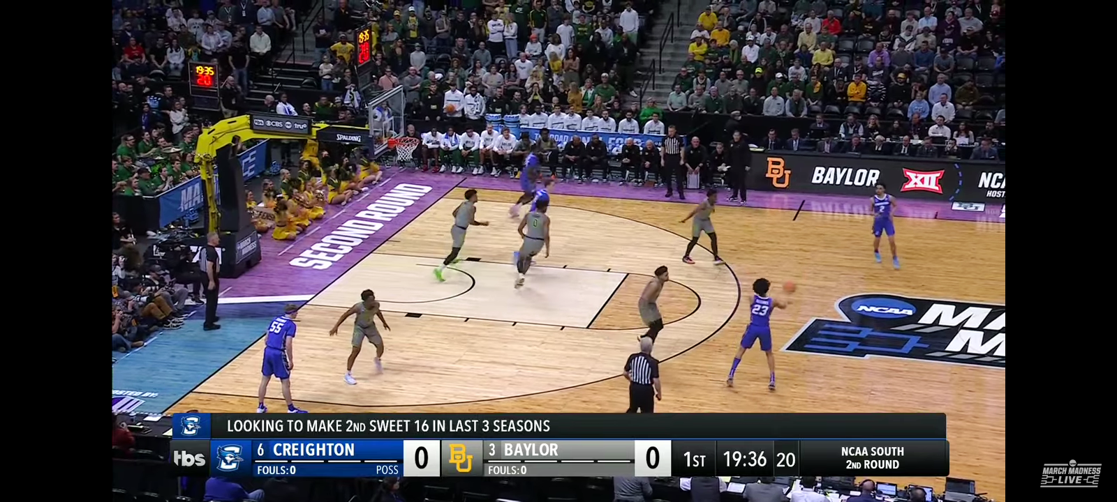 Creighton vs. Baylor – Second Round NCAA tournament extended highlights