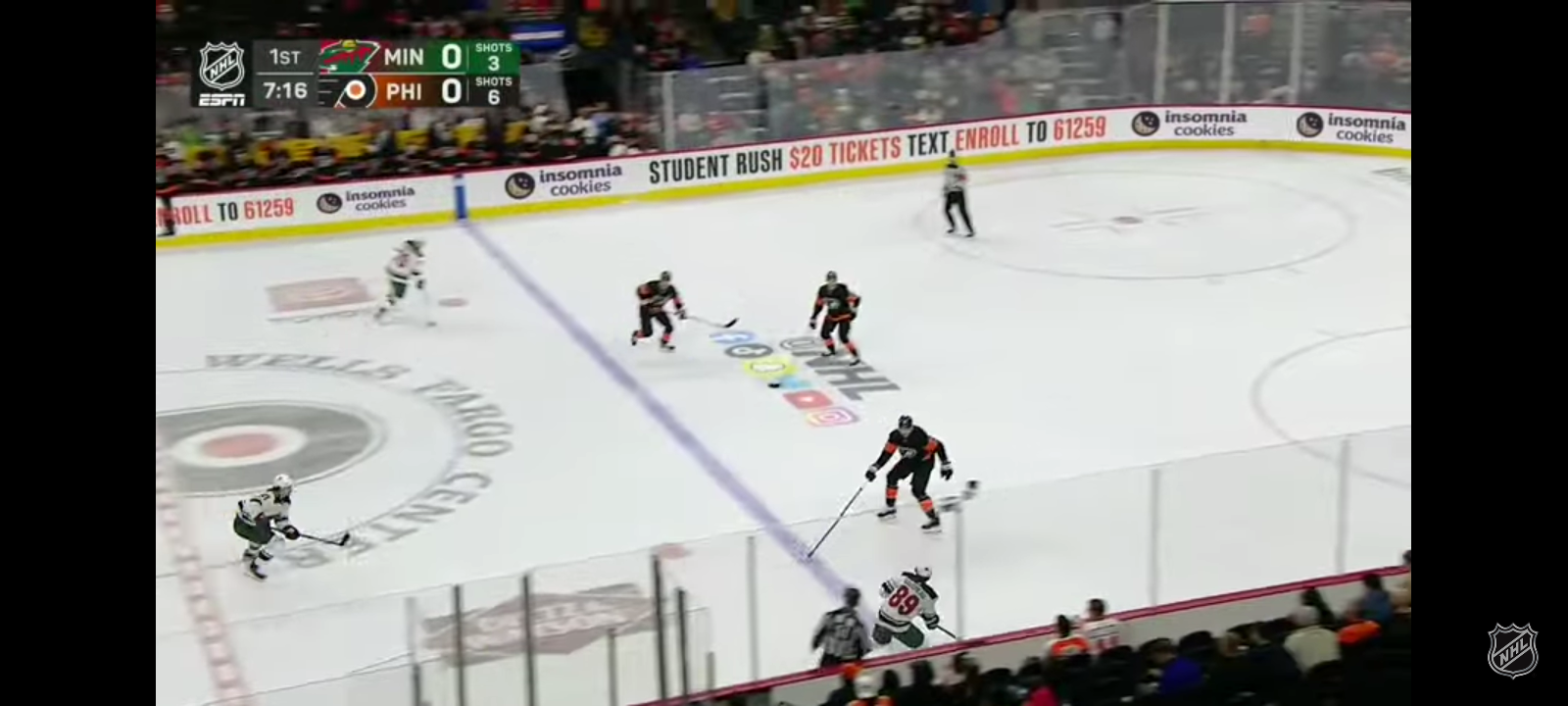 Wild @ Flyers | NHL Highlights