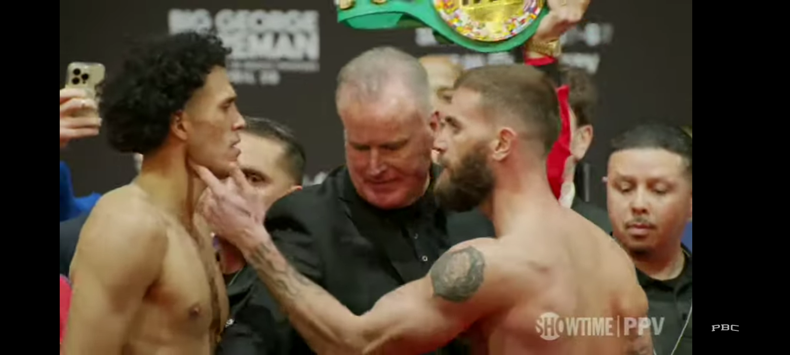Benavidez vs Plant OFFICIAL WEIGH-IN
