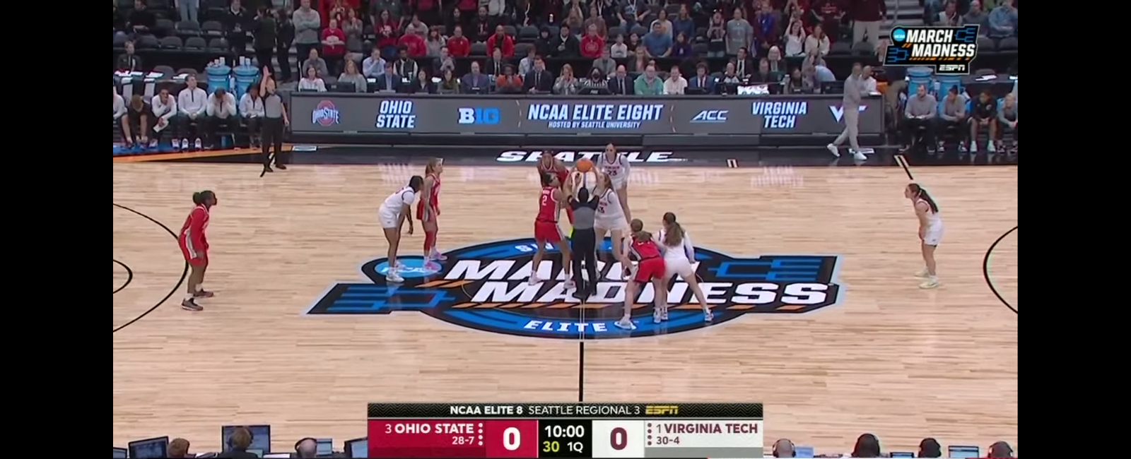 South Carolina vs. Maryland – Elite Eight NCAA tournament extended highlights