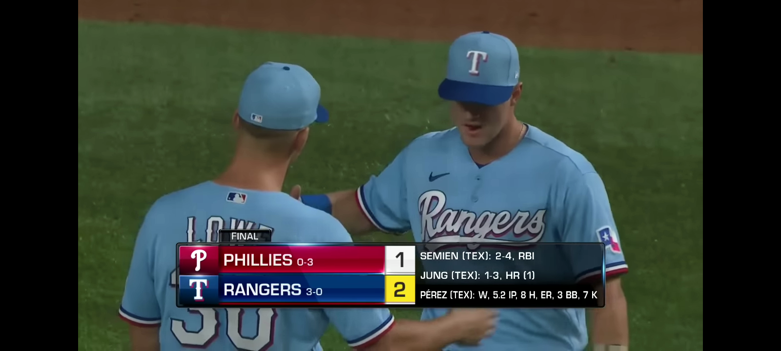 Phillies vs. Rangers | MLB Highlights
