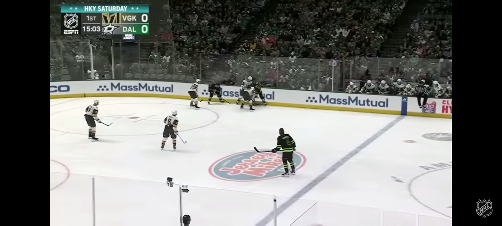 Golden Knights @ Stars | NHL Highlights