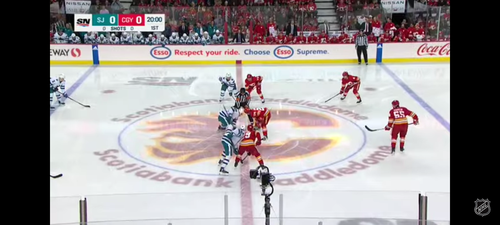 Sharks @ Flames | NHL Highlights