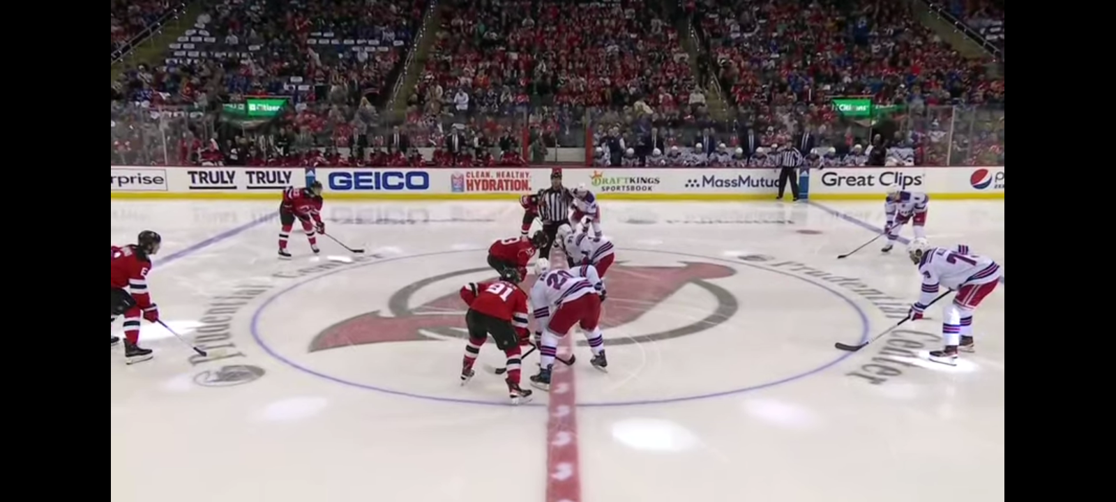 New York Rangers vs. New Jersey Devils: First Round, Gm 1