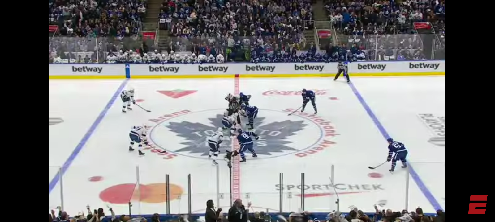 Tampa Bay Lightning vs. Toronto Maple Leafs: First Round, Game 1