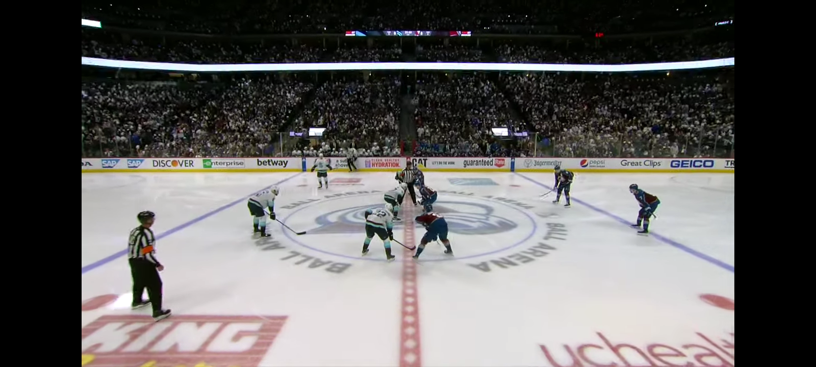 Seattle Kraken vs. Colorado Avalanche: Round 1, Gm 1