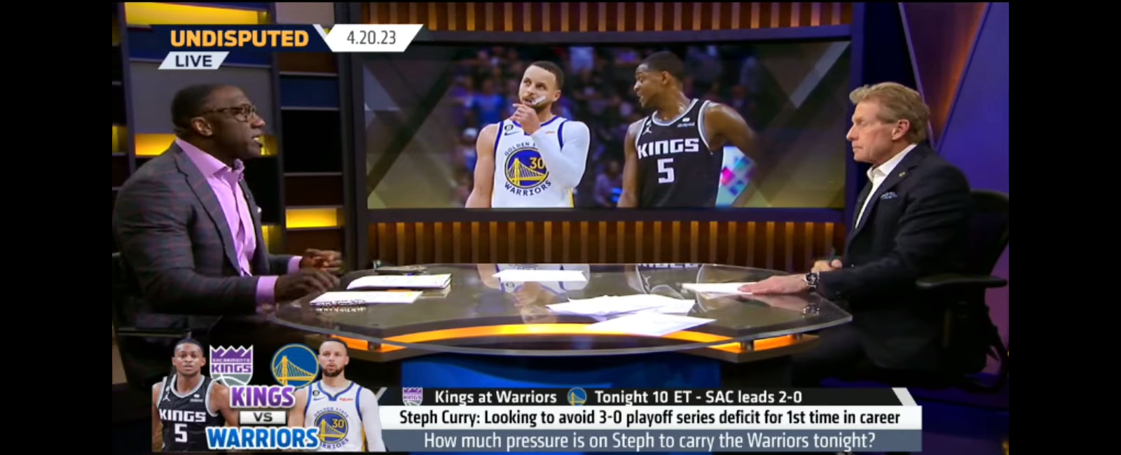 UNDISPUTED | Steph Curry: Looking to avoid 3-0 playoff series deficit 1st time in career