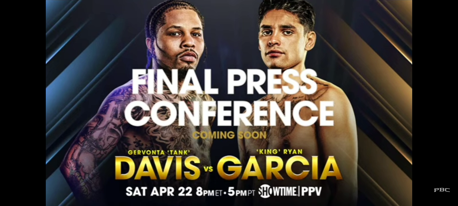 Gervonta “Tank” Davis vs “King” Ryan Garcia FINAL PRESS CONFERENCE