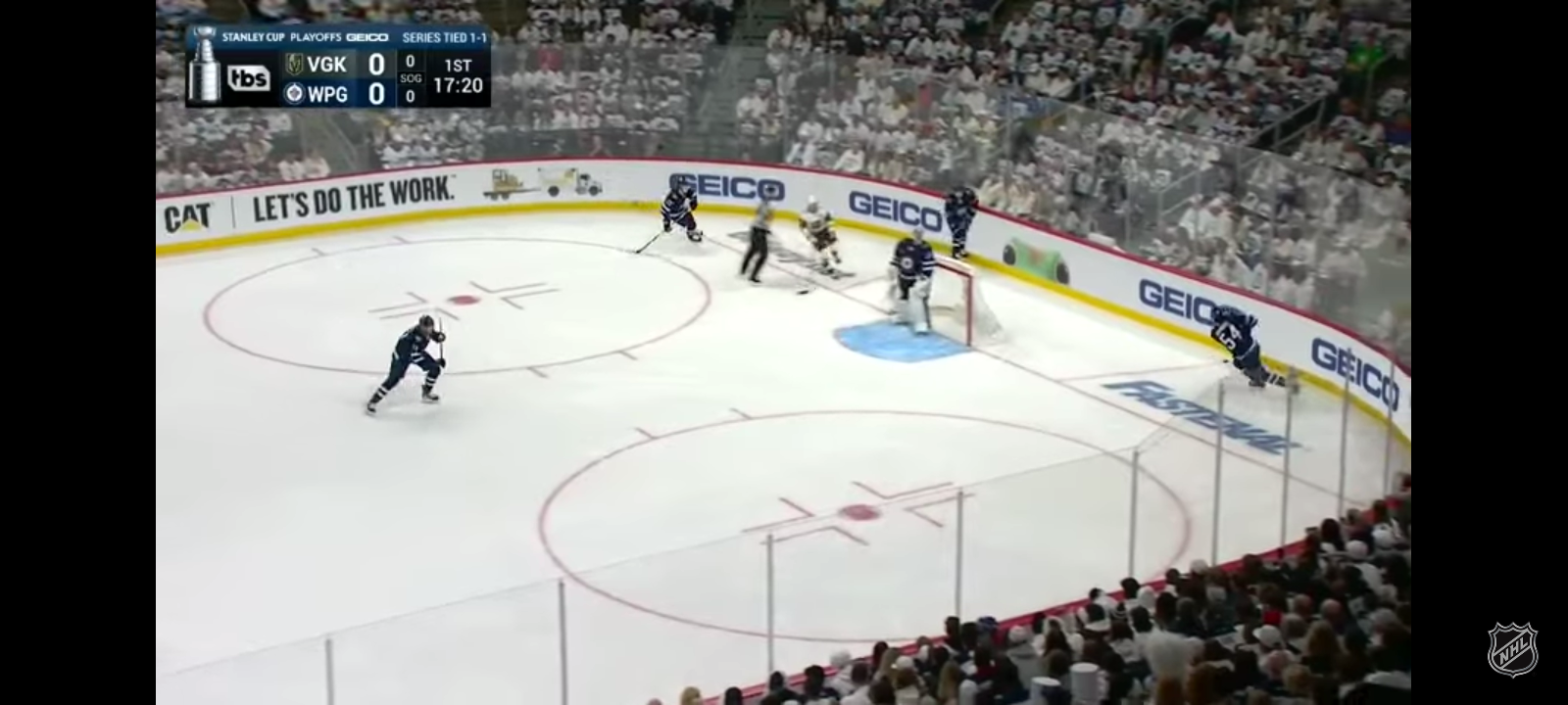 Golden Knights @ Jets; Game 3 | NHL Playoffs