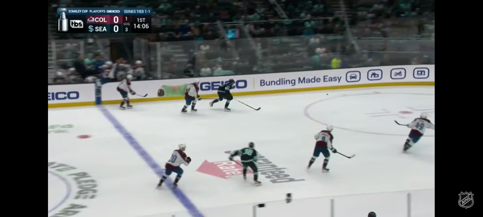Avalanche @ Kraken; Game 3 | NHL Playoffs
