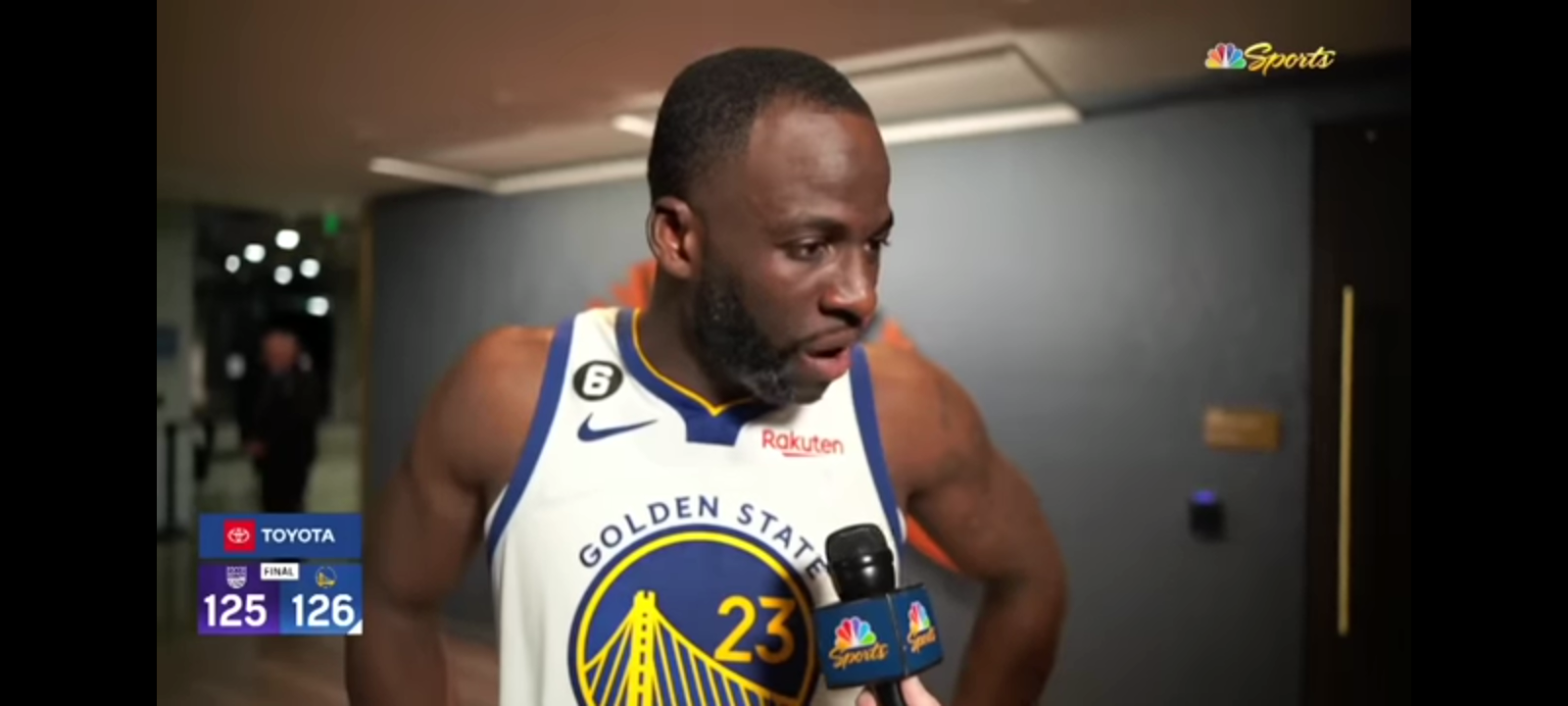 Draymond on coming off the bench: If it continues to be that way… GREAT!
