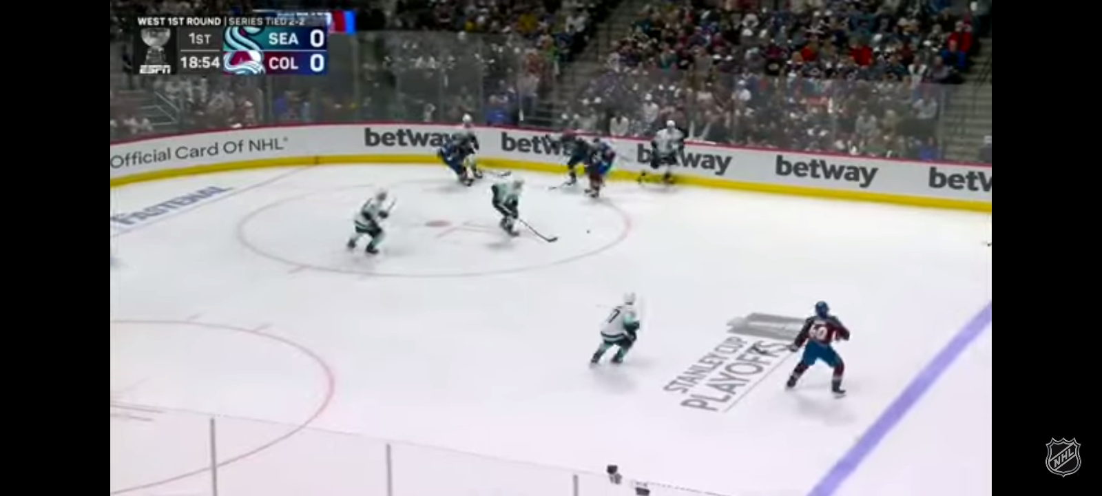Kraken @ Avalanche; Game 5 | NHL Playoffs