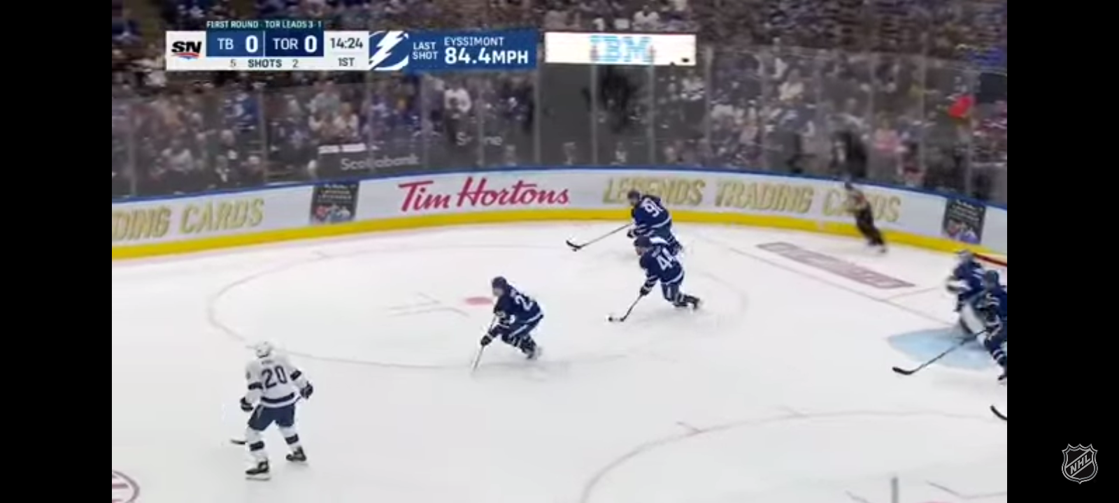 Lightning @ Maple Leafs; Game 5 | NHL Playoffs